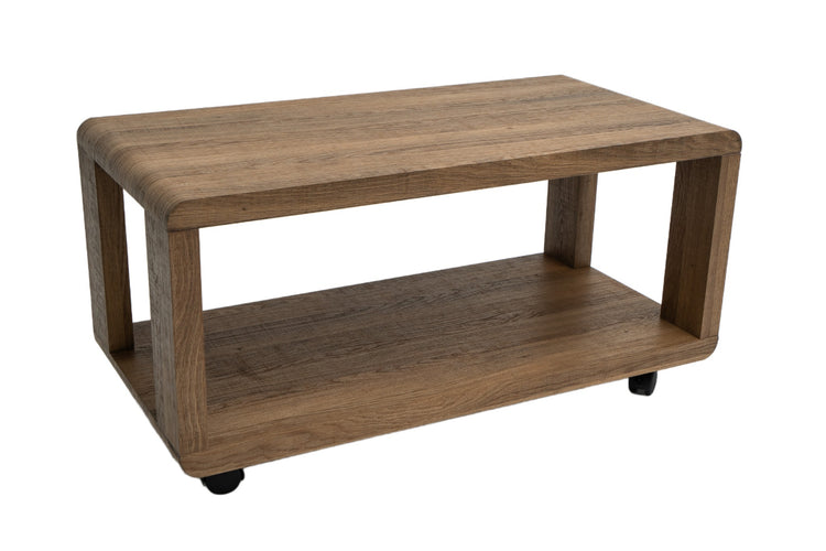 Masa cafea HT-146, 90x45x45 cm, stejar, MDF