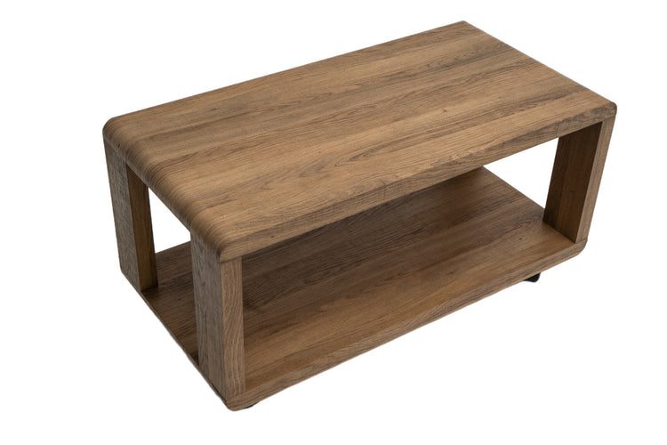 Masa cafea HT-146, 90x45x45 cm, stejar, MDF