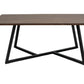 Masa cafea HT-155, 110x60 cm, stejar, MDF