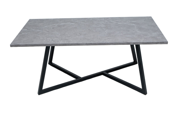 Masa cafea HT-155, 110x60 cm, alb, MDF