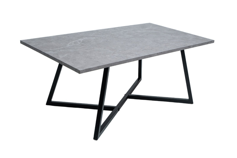 Masa cafea HT-155, 110x60 cm, alb, MDF-5