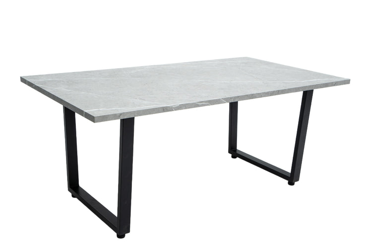 Masa cafea HT-156, 110x60 cm, alb, MDF