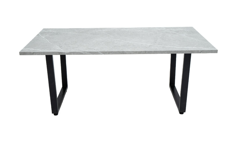 Masa cafea HT-156, 110x60 cm, alb, MDF-3