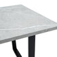 Masa cafea HT-156, 110x60 cm, alb, MDF