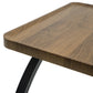 Masa cafea HT-220, 48x34x58 cm, stejar, MDF