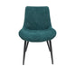 Scaun ml-1, tapitat stofa, verde