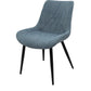 Scaun ML-2, tapitat stofa, albastru