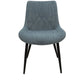 Scaun ML-2, tapitat stofa, albastru