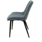 Scaun ML-2, tapitat stofa, albastru