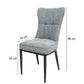 Scaun ML-3, tapitat stofa, gri