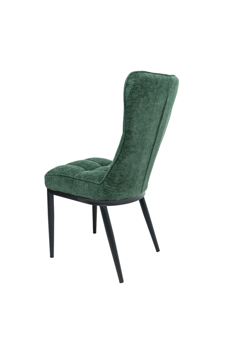 Scaun ML-3, tapitat stofa, verde-2