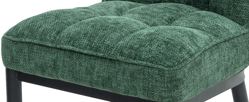 Scaun ML-3, tapitat stofa, verde-5