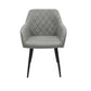 Scaun ML-5, tapitat stofa, gri