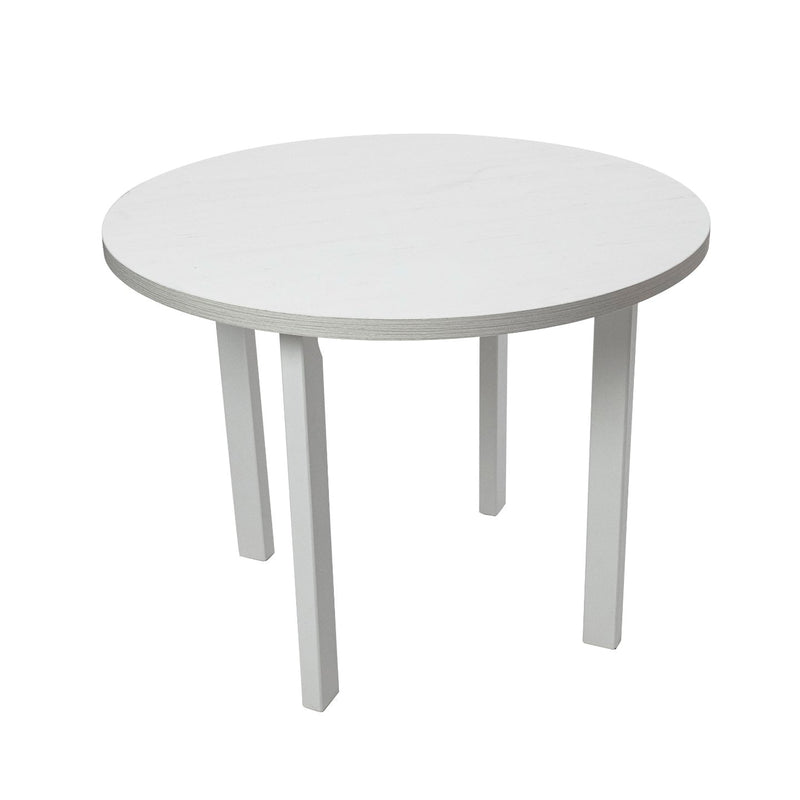 Masa living poli2 b, alb, 100 x 100 x 76 cm, lemn masiv de pal/fag-7