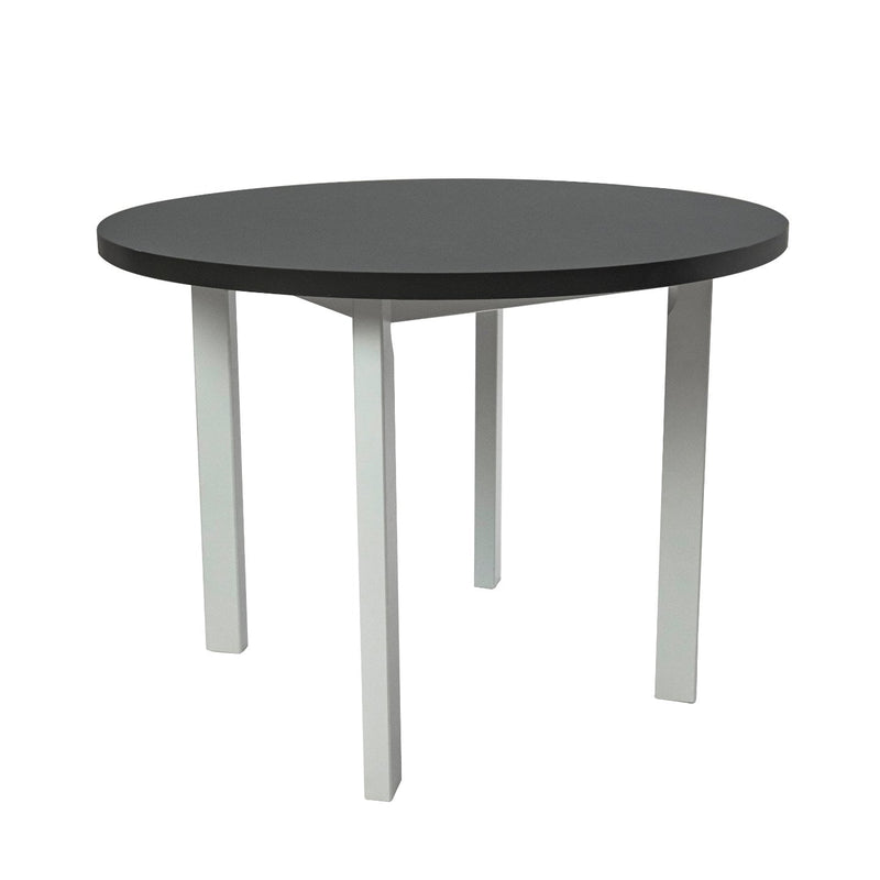 Masa living poli2 bg, alb/grafit, 100 x 100 x 76 cm, lemn masiv de pal/fag-5
