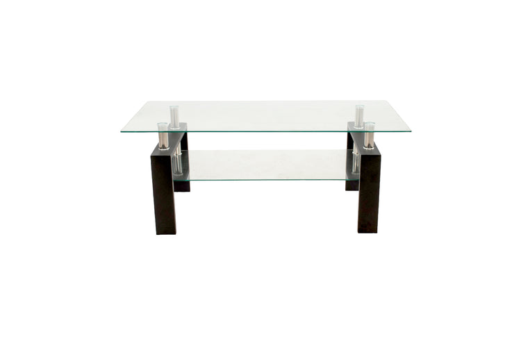 Masa cafea MC-120, 110x44x50 cm, Sticla