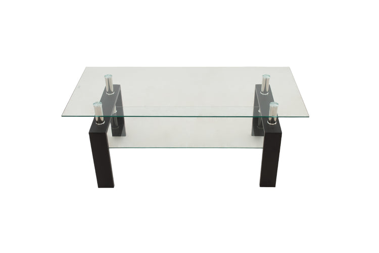 Masa cafea MC-120, 110x44x50 cm, Sticla