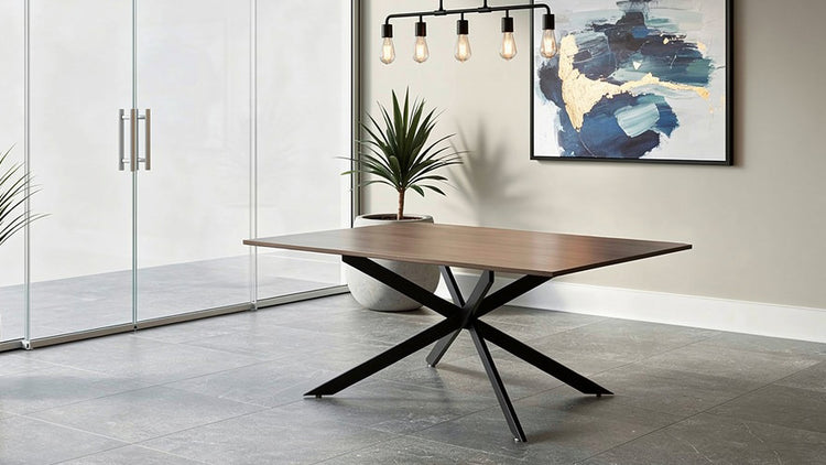 Masa Living MB-99 160x90x75 cm, sonoma/negru