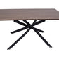 Masa Living MB-99 160x90x75 cm, sonoma/negru
