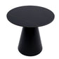 Masa cafea MC-142, 50x47 cm, negru, metalica