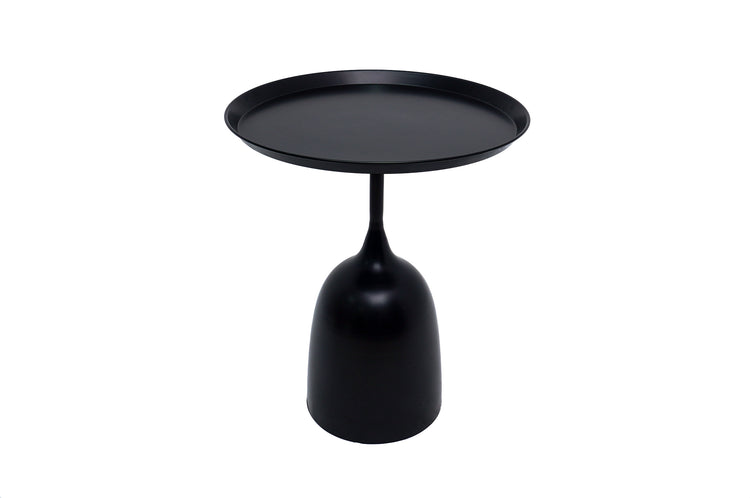 Masa cafea MC-145, 50x60 cm, negru, metalica