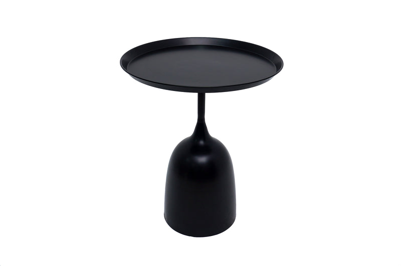 Masa cafea MC-145, 50x60 cm, negru, metalica-2