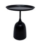 Masa cafea MC-145, 50x60 cm, negru, metalica