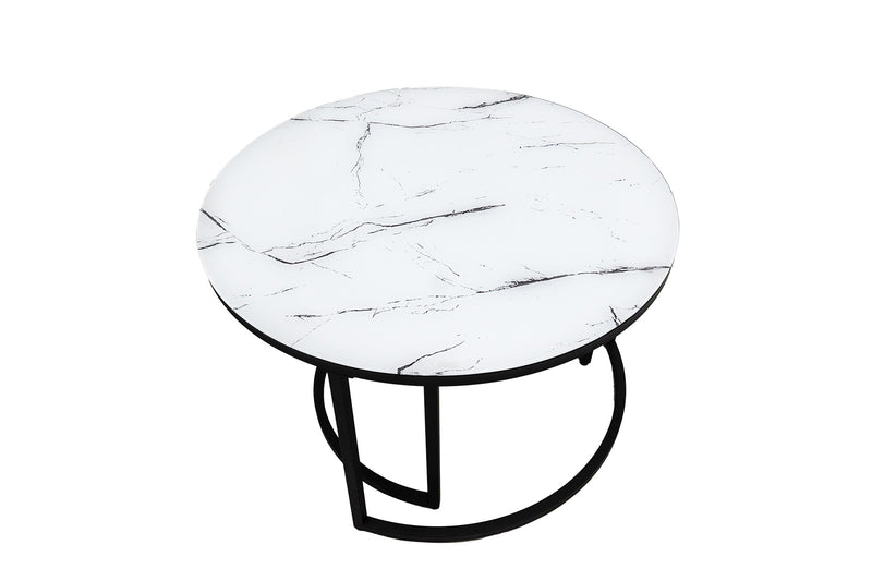 Set 2 mese cafea MC-133, 80x45 cm, sticla-5