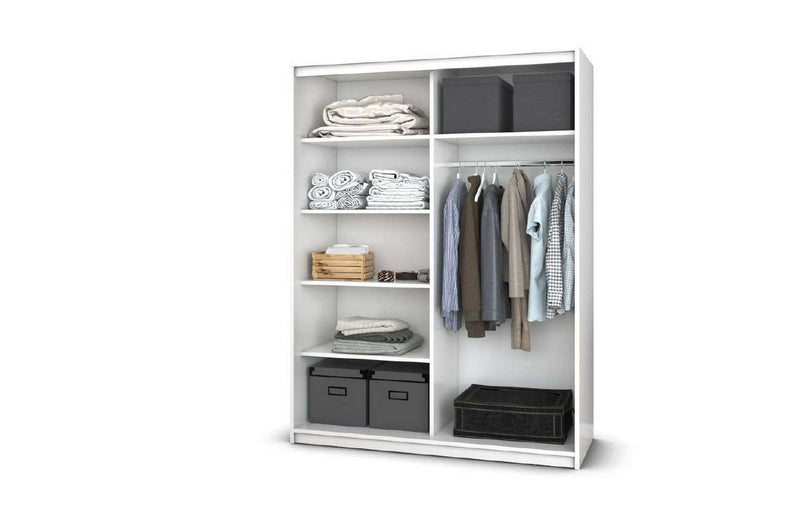 Dressing Ina, cu oglinda, 150x200x60 cm-9
