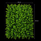 Planta Artificială Panou de Gard Viu Eucalipt Mixt, 40 x 60 cm, Verde