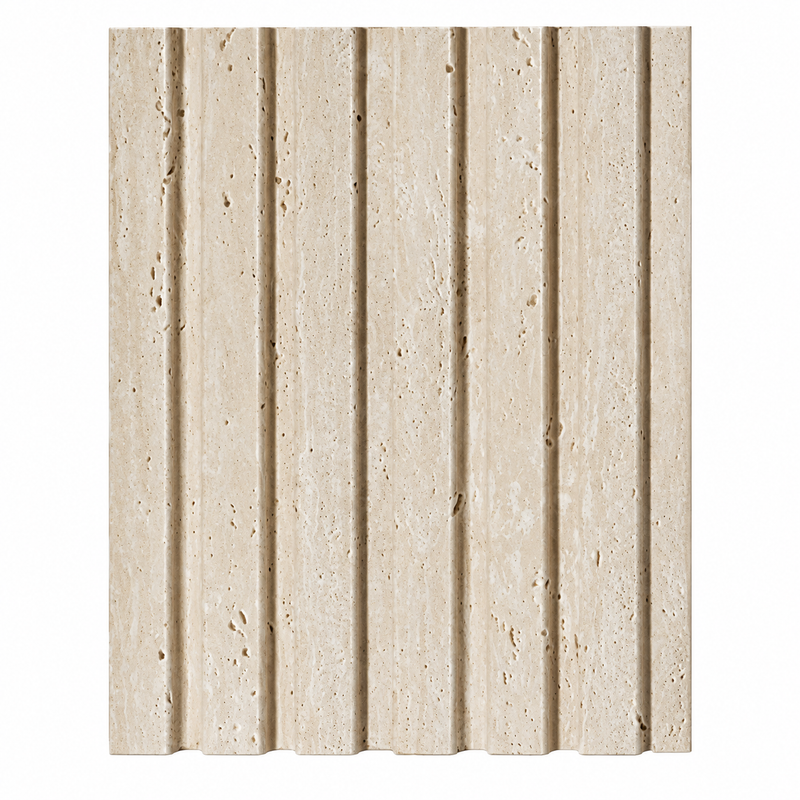 Riflaj decorativ tip panou, SPC, Travertine Nory, 18.6 x 275 X 1,4 cm-1
