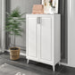 Pantofar Fuga alb, 70x118x36.5 cm, mdf