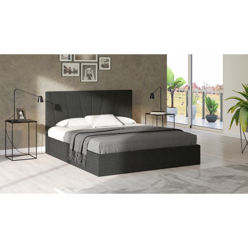 Pat Lotus, 160x200 cm, suport saltea din PAL