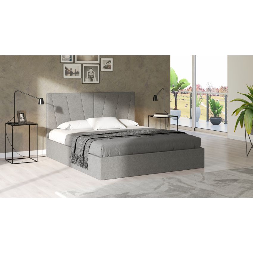 Pat Lotus, 160x200 cm, suport saltea din PAL