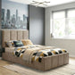 Pat Cozy, 90x200 cm, suport saltea din PAL