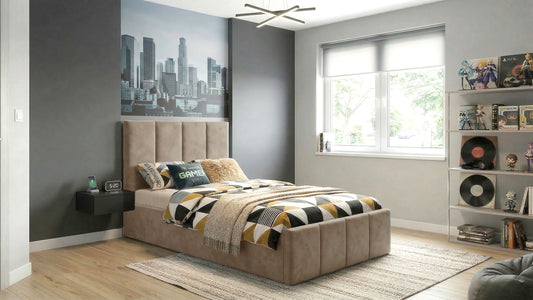 Pat Cozy, 90x200 cm, suport saltea din PAL