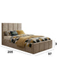Pat Cozy, 90x200 cm, suport saltea din PAL