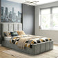 Pat Cozy, 90x200 cm, suport saltea din PAL