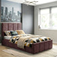 Pat Cozy, 90x200 cm, suport saltea din PAL