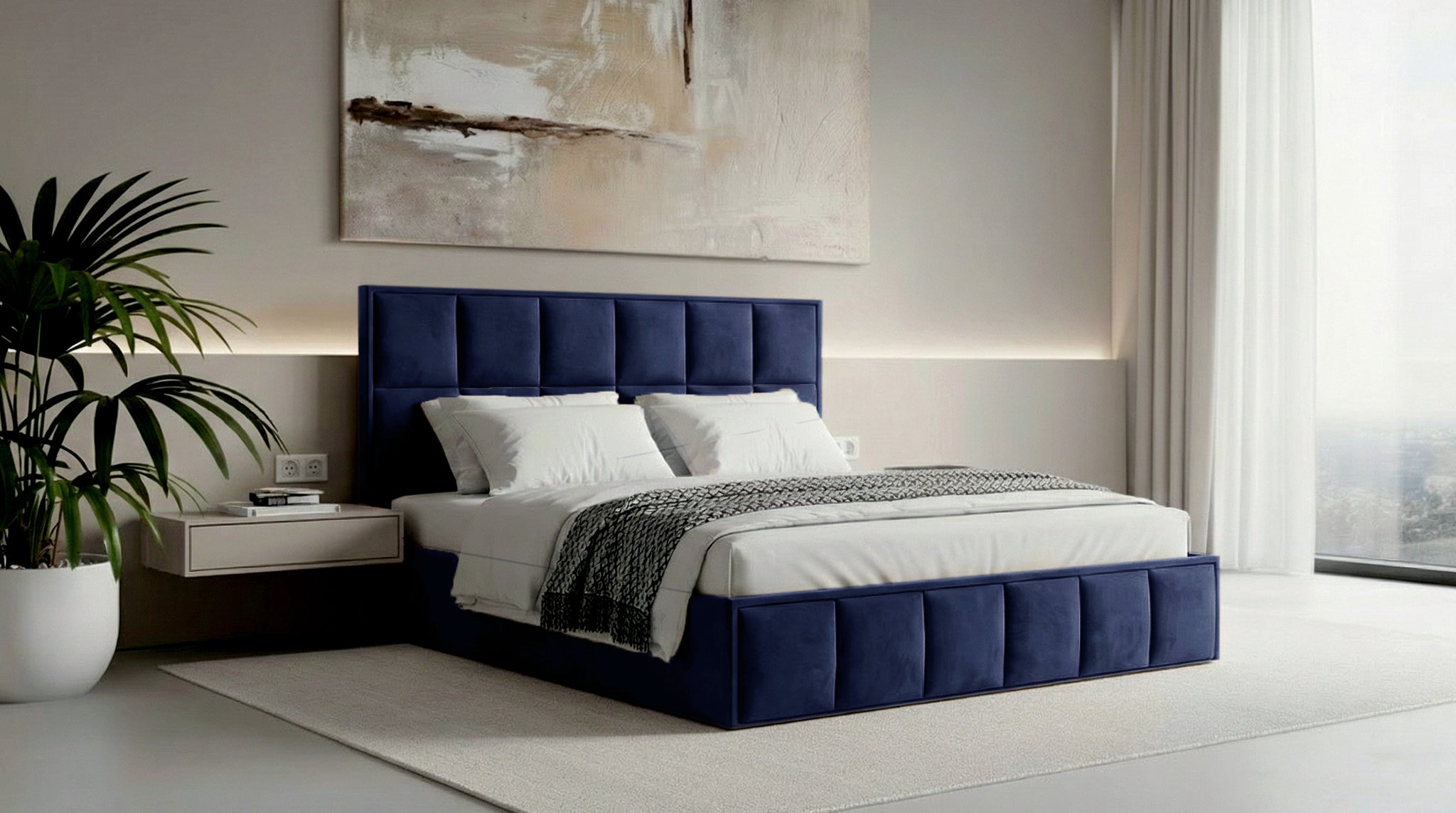 Pat Alegra, 160x200 cm, suport saltea din PAL