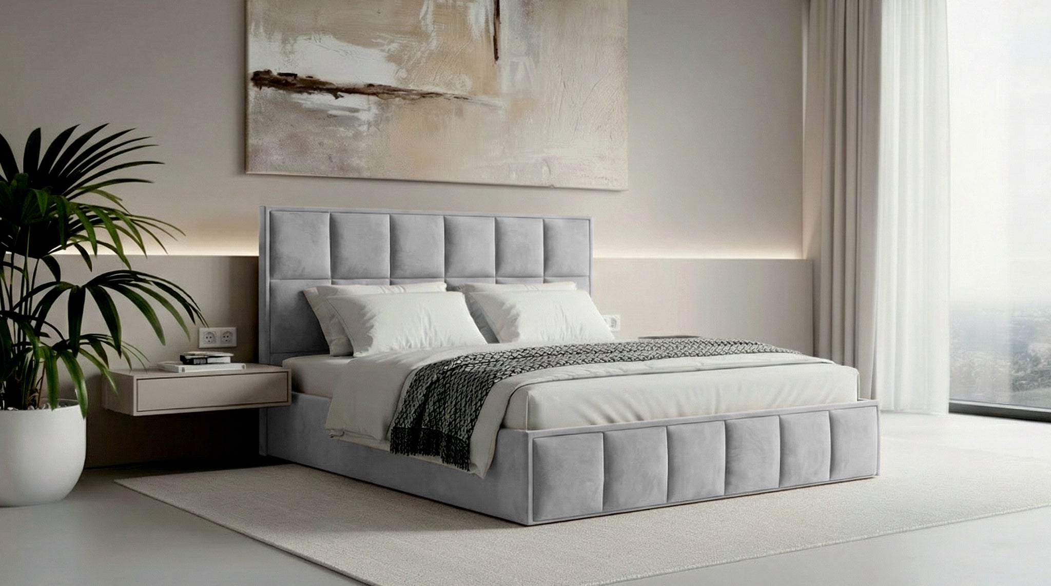 Pat Alegra, 160x200 cm, suport saltea din PAL