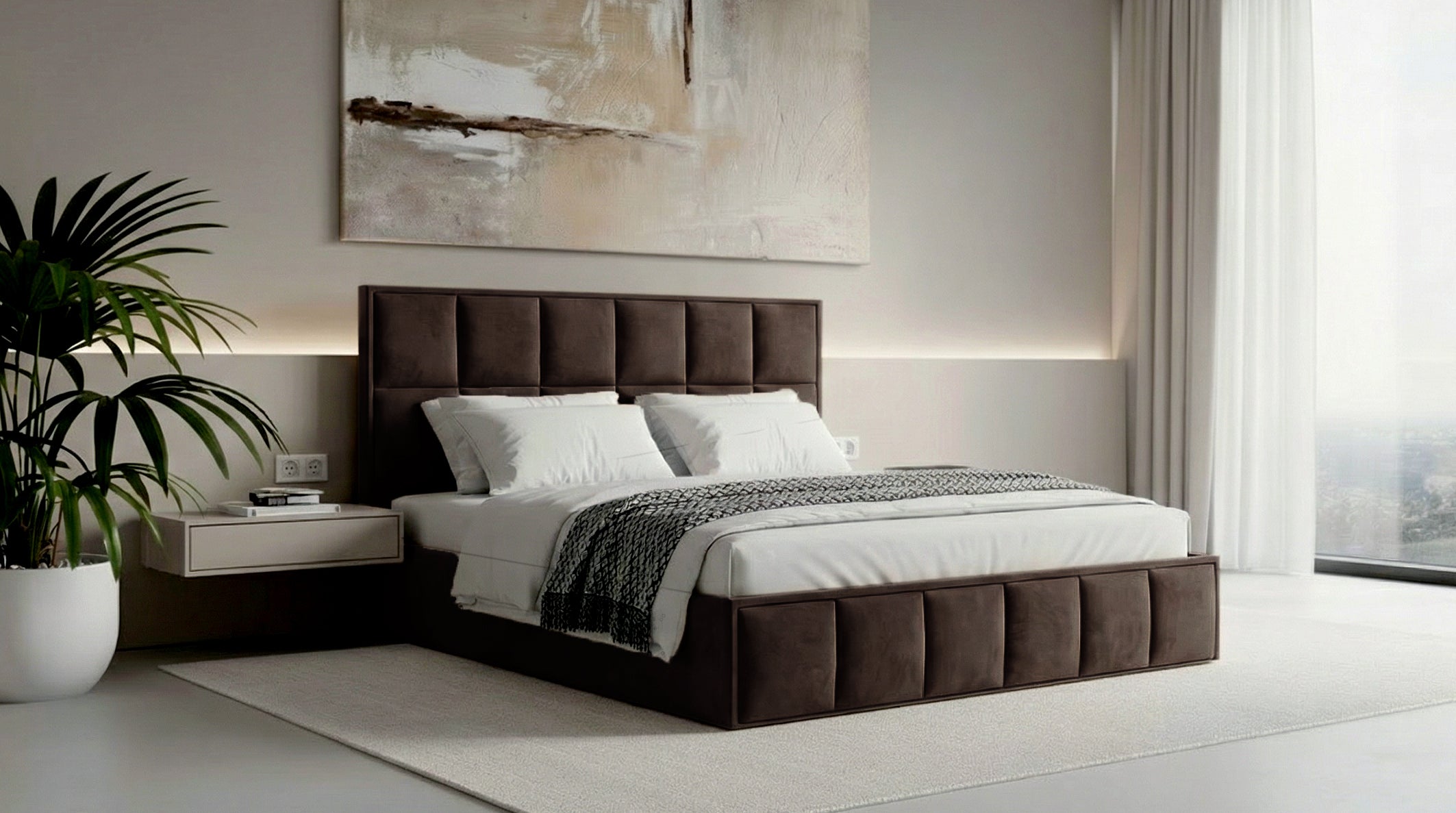 Pat Alegra, 160x200 cm, suport saltea din PAL