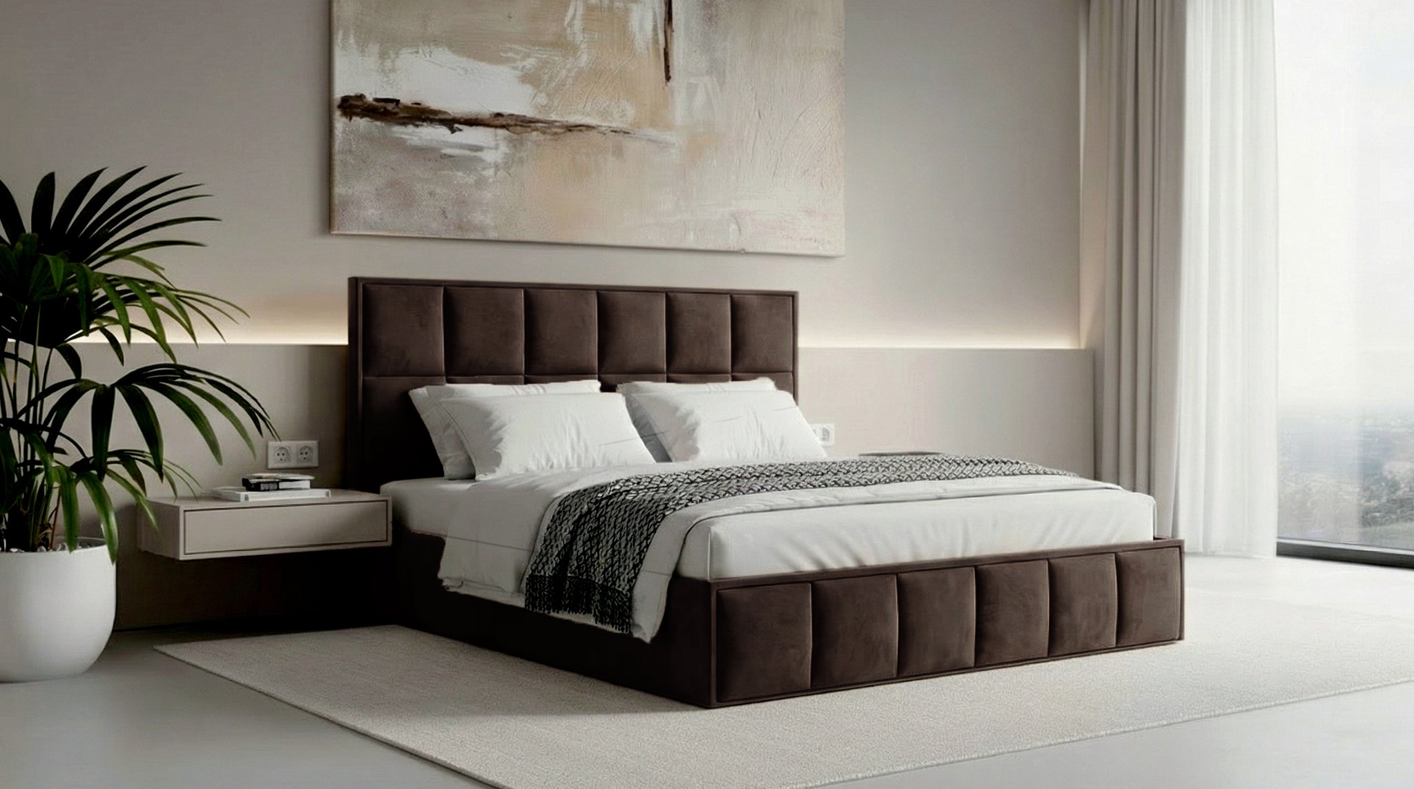 Pat Alegra, 160x200 cm, suport saltea din PAL