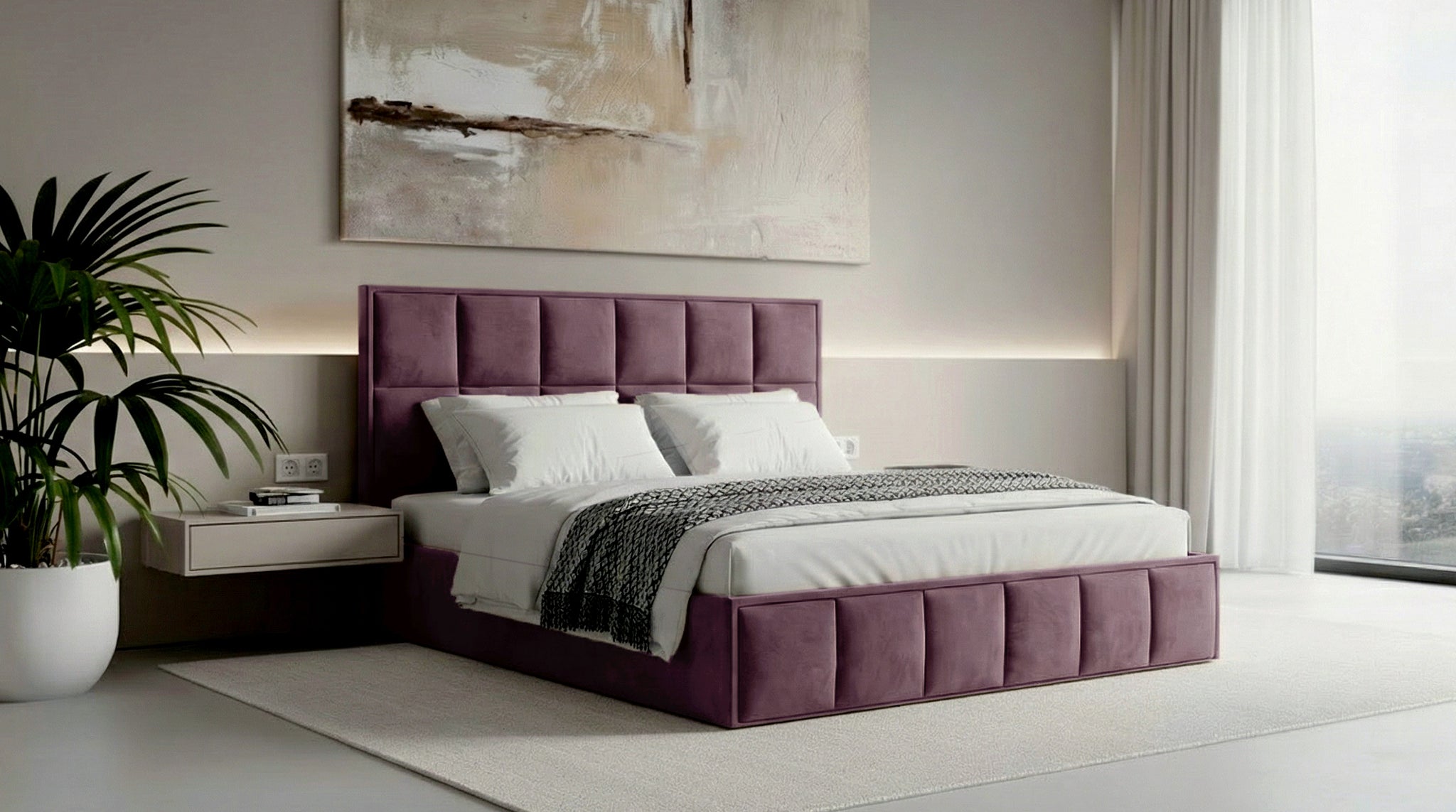 Pat Alegra, 160x200 cm, suport saltea din PAL