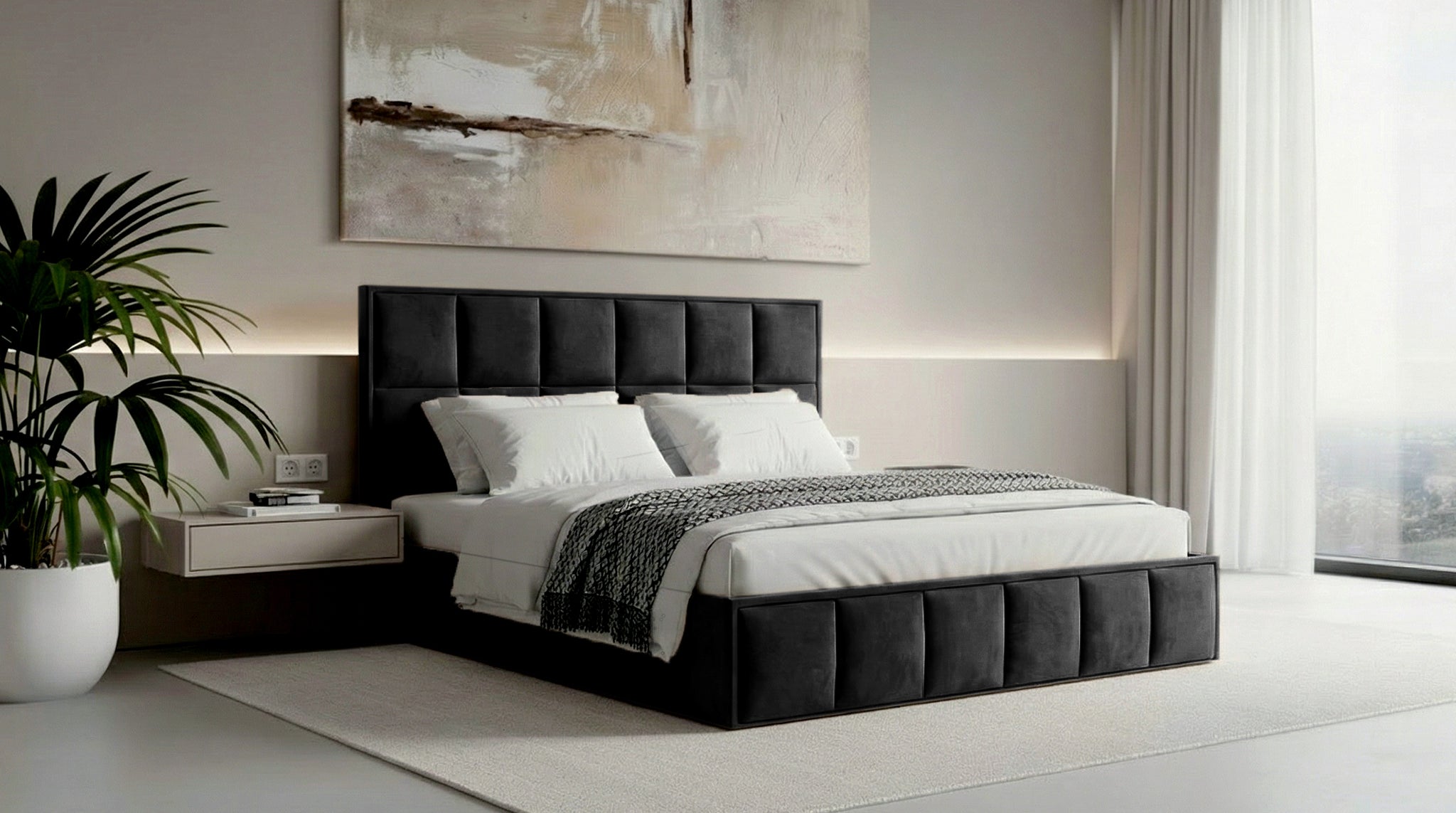 Pat Alegra, 160x200 cm, suport saltea din PAL