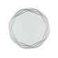 Plafonieră PL152 LED 35 cm, 32W, 3000K / 4000K / 6000K, Alb, Metal si Acril