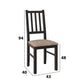 Scaun din lemn masiv de fag tapitat cu stofa s-38 boss4 w2, wenge