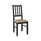 Scaun din lemn masiv de fag tapitat cu stofa s-38 boss4 w2, wenge