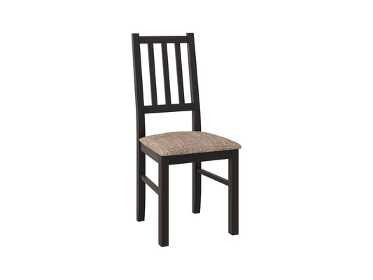 Scaun din lemn masiv de fag tapitat cu stofa s-38 boss4 w2, wenge