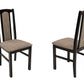 Scaun din lemn masiv de fag tapitat cu stofa s-37 boss7 w2, wenge